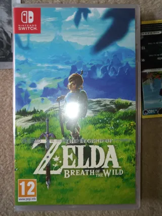 Zelda Breath of the Wild precintado