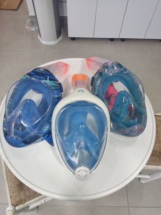 Máscaras de snorkel integral (3 unidades)