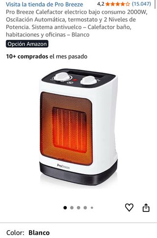 Calefactor Eléctrico ProBreeze Mini