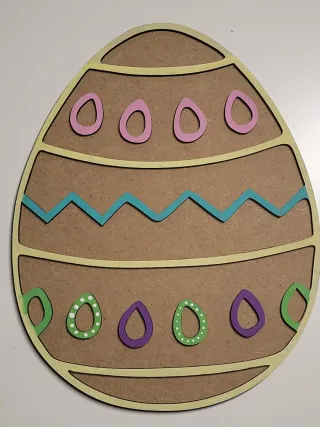 Bandeja Montessori Pascua Huevo Conejo Zanahoria