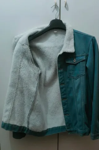 Giubbotto jeans foderato