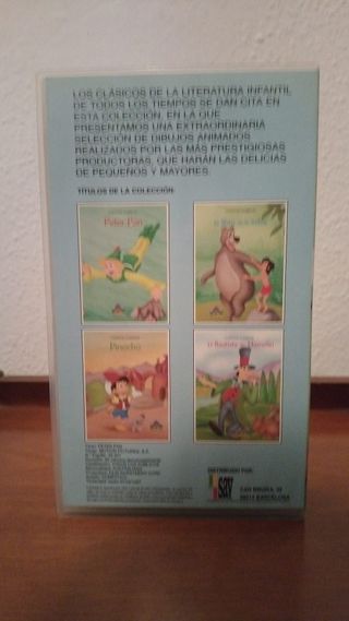 VHS Peter Pan Cuentos Clásicos