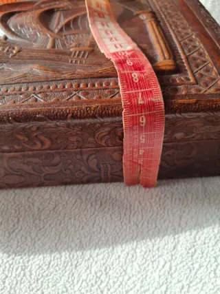 Scatola per Sigari in Cuoio Stiacciato Barca (1960)