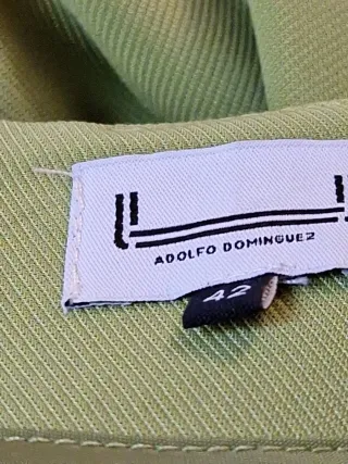 Vestido verde manga larga