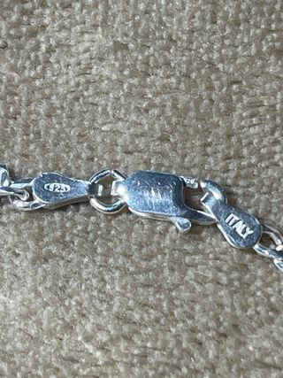 Collar Cadena Plata 925 Italiana 50cm