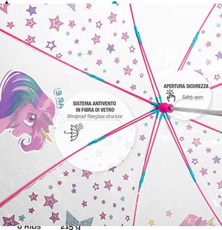 Lote 40 Paraguas Infantiles Unicornio Nuevos