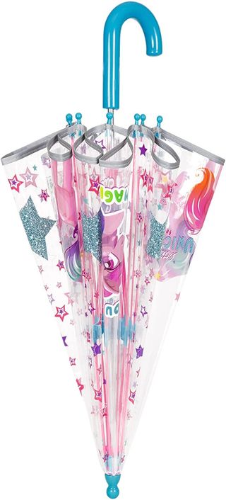 Lote 40 Paraguas Infantiles Unicornio Nuevos