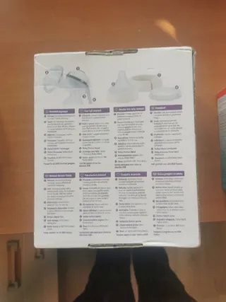 Sacaleches manual NUK y biberón Perfect Match