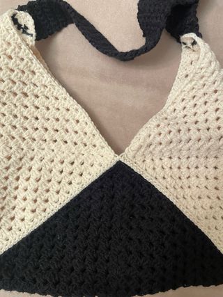 Borsa uncinetto fatta a mano