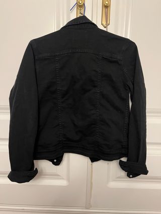 Chaqueta vaquera negra