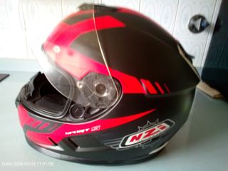 CASCO DE MOTO MARCA NZI