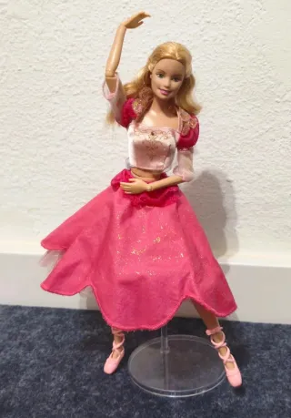 Barbie Bambola Ballerina Rosa