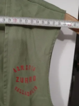 Chaleco Armeria Zurro Beige