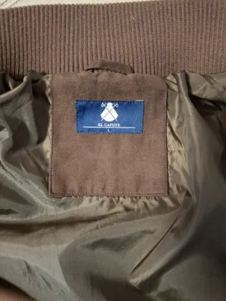 Cazadora El Capote Marrón Talla L