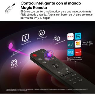 TV LG OLED evo AI C5 4K 210cm (83")