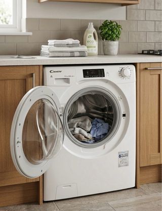 Lavadora secadora Candy