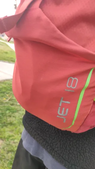 Mochila Osprey Jet 18 Niños Senderismo Roja