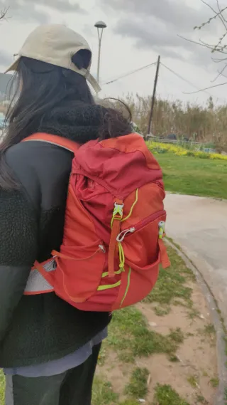 Mochila Osprey Jet 18 Niños Senderismo Roja