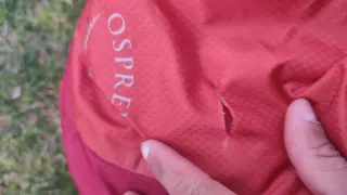 Mochila Osprey Jet 18 Niños Senderismo Roja
