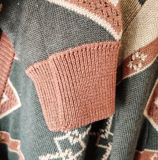 Maglione Cardigan Vintage Lana Tg 54