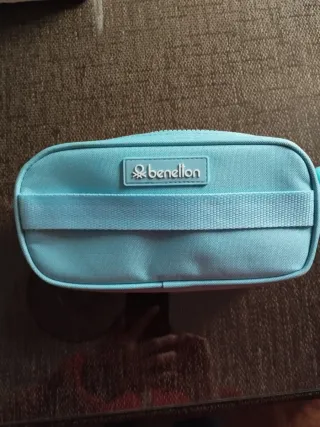 Estuche Benetton 3 compartimentos