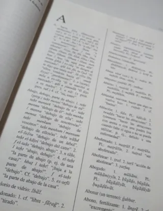 Diccionario español árabe marroquí