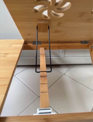 Supporto in legno PC/tablet/libro regolabile