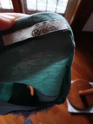 Blusa Relish con Piume di struzzo