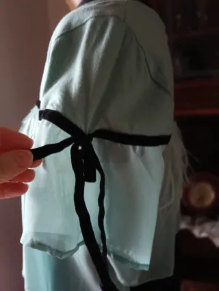 Blusa Relish con Piume di struzzo