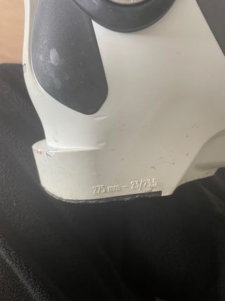 Botas Esquí Salomon X-Max Talla 23-23.5 (38 aprox)