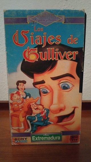 VHS Los Viajes de Gulliver
