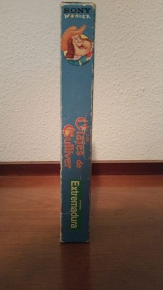VHS Los Viajes de Gulliver