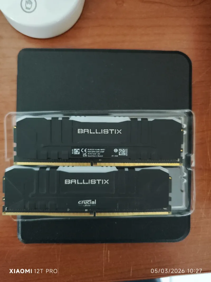RAM Crucial Ballistix DDR4 3200MHz 16GB afbeelding 2