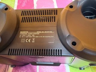 Sony ZS-BTY52 Boombox USB y Bluetooth reproductor