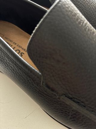 Zapatos de piel Pitillos hombre negros