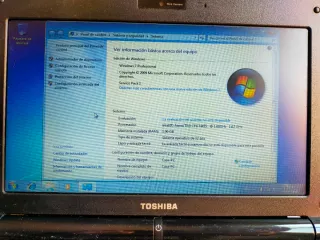 Mini PC Toshiba NB250 Negro + Cargador