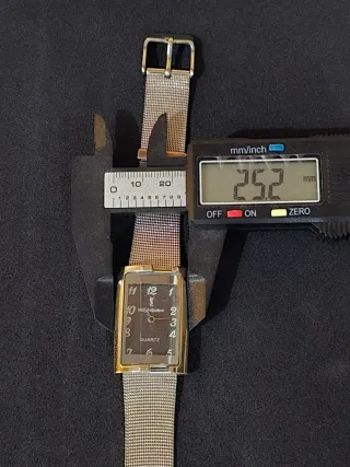 Reloj Yves Saint Laurent Dama Plateado Negro