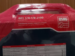 Cassetta attrezzi USAG 601 1/4-1/2 J100