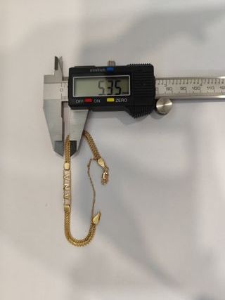 Pulsera Oro 18k Espiga 3,92 gr