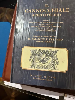 Libro     Il cannocchiale Aristotelico