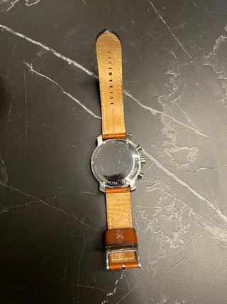 Orologio Fossil Cronografo Blu e Marrone