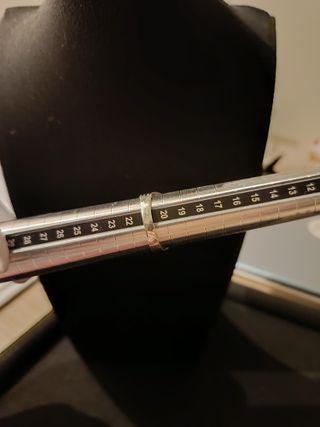 Anillo Plata con Piedra Negra