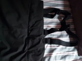 Pantalón de nieve Wedze negro 12-14 años