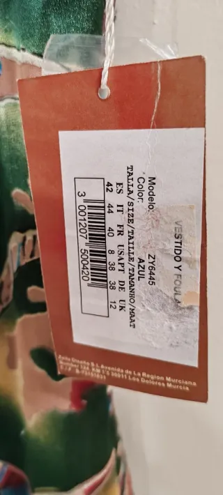 Vestido fiesta/ceremonia talla 42 nuevo