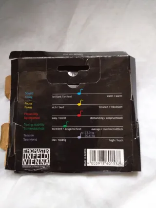 Thomastik Vision Titanium Solo VIT100, Cuerdas x4