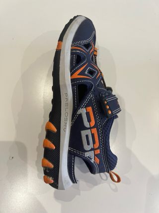 Sandalias Pablosky Niños Azul Naranja talla 35