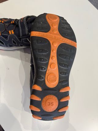 Sandalias Pablosky Niños Azul Naranja talla 35