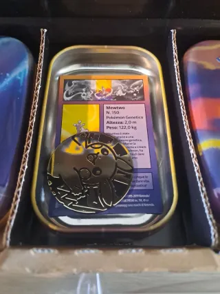 Lotto 6 Tin + 250+ Carte Pokémon