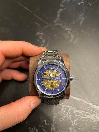 Orologio Automatico LAVAREDO Blu/Oro
