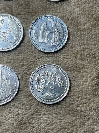 Colección 12 Monedas Plata 925